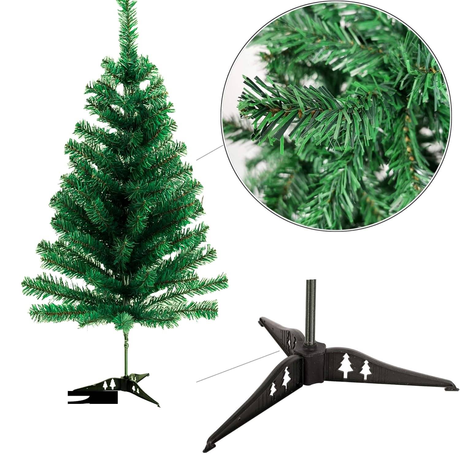     			Green plant indoor Christmas Tree 3 Ft Green 10 cms Christmas Tree