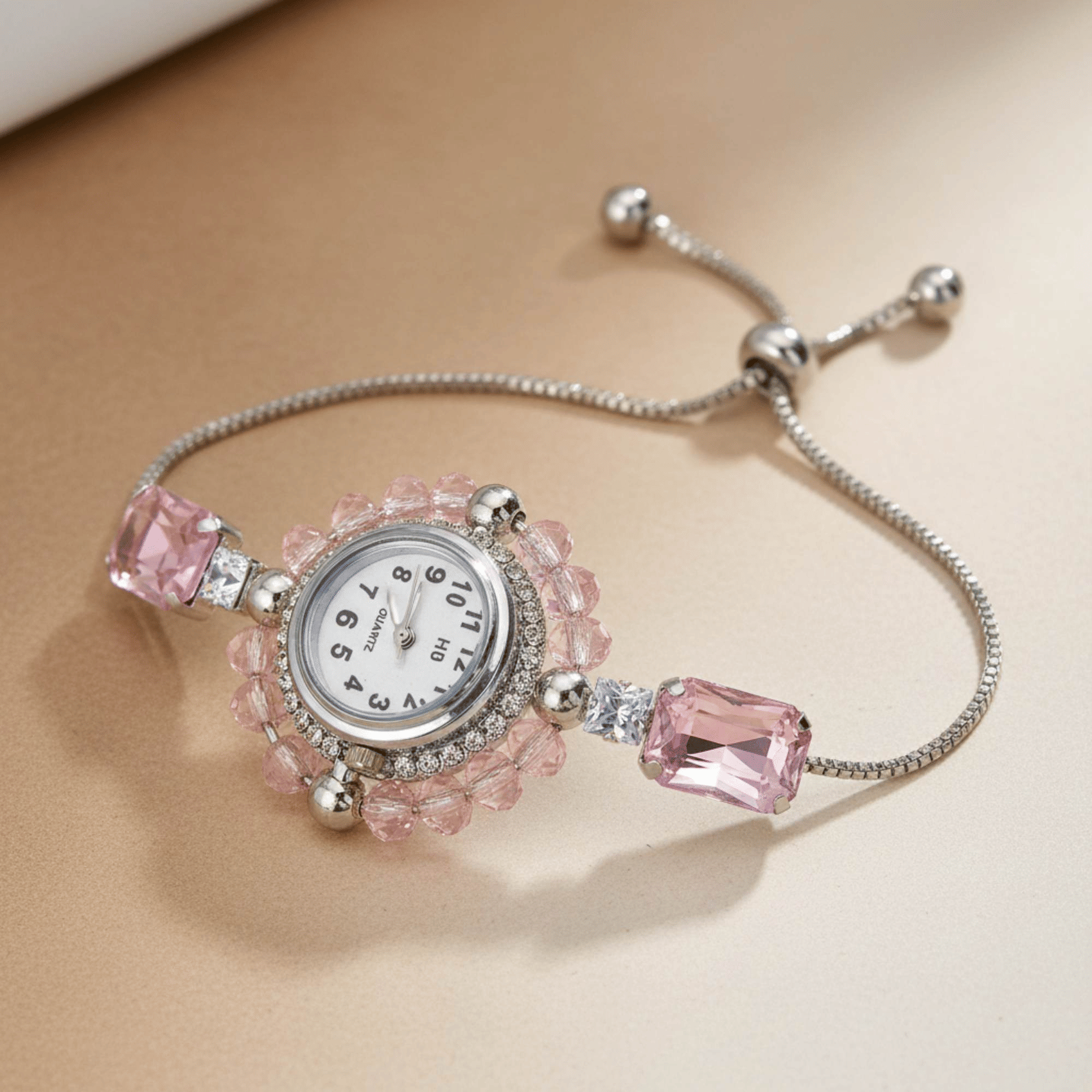     			LAAZ Pink Charm Bracelet ( Pack of 1 )