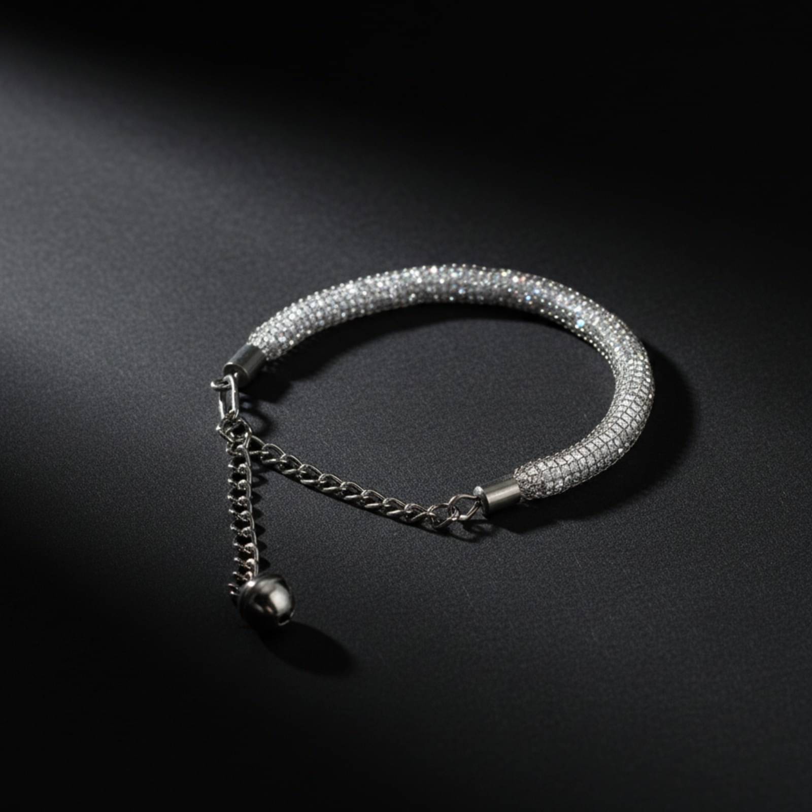     			LAAZ Silver Charm Bracelet ( Pack of 1 )