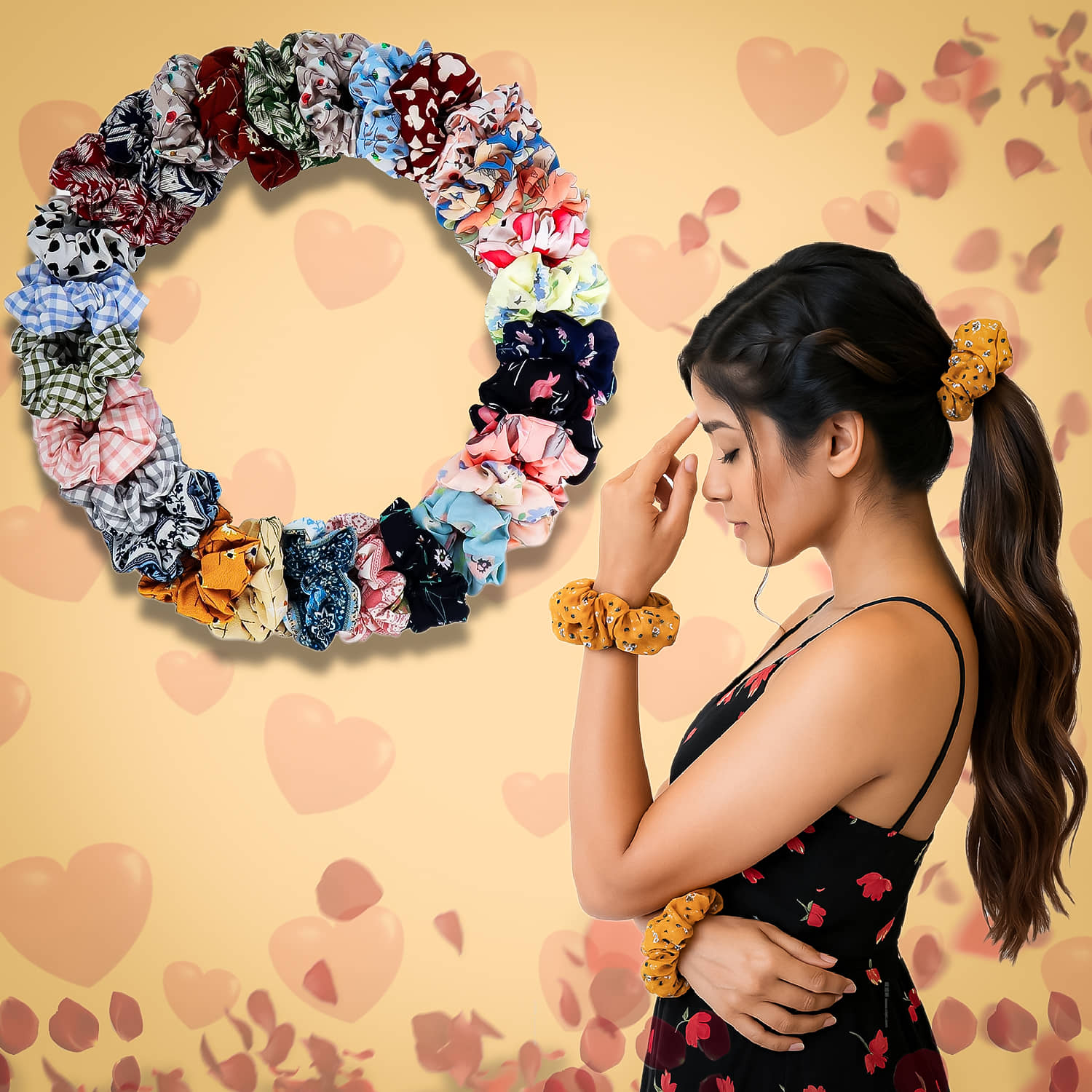 LYKAA Multi Rubber Band ( Pack of 12 ) - Jewellery Sets | Buy online on ZillyBuy