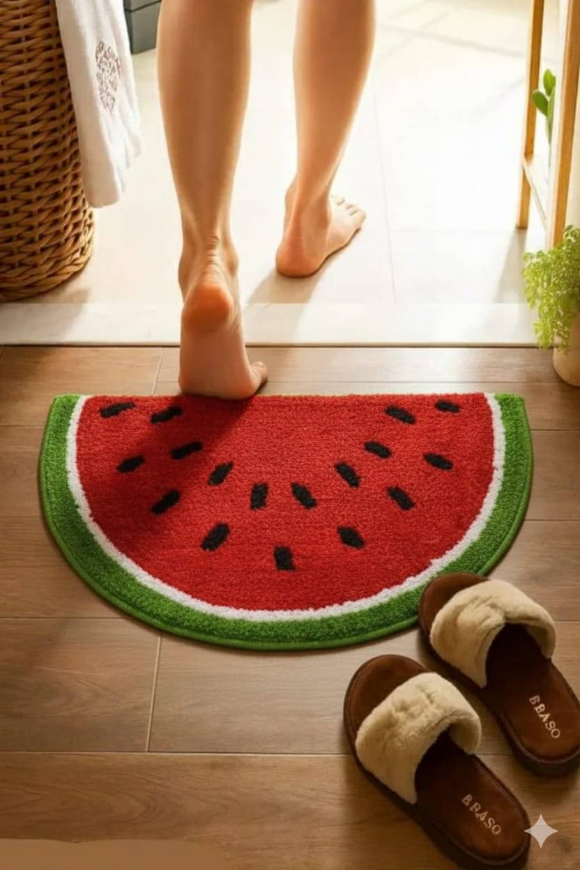     			Matveda Set of 1 Regular Polyester Door Mat ( 60 X 40 cm ) Multi