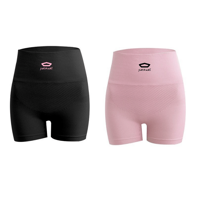     			Pathudi Women Cotton Blend Tummy Shaper ( Black,Pink )