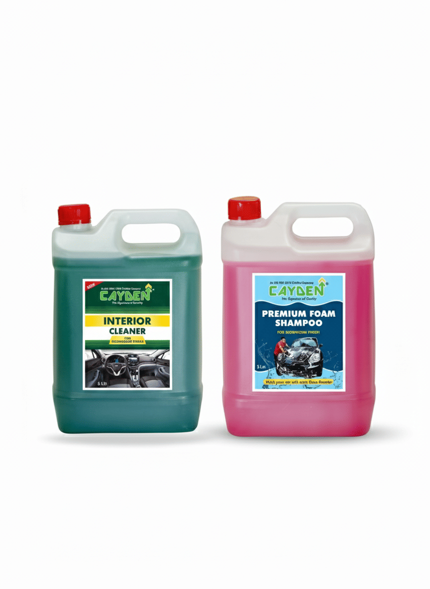Premium Foam Shampoo and Interior Cleaner 5l+5l | Combo Pack     			Premium Foam Shampoo and Interior Cleaner 5l+5l | Combo Pack