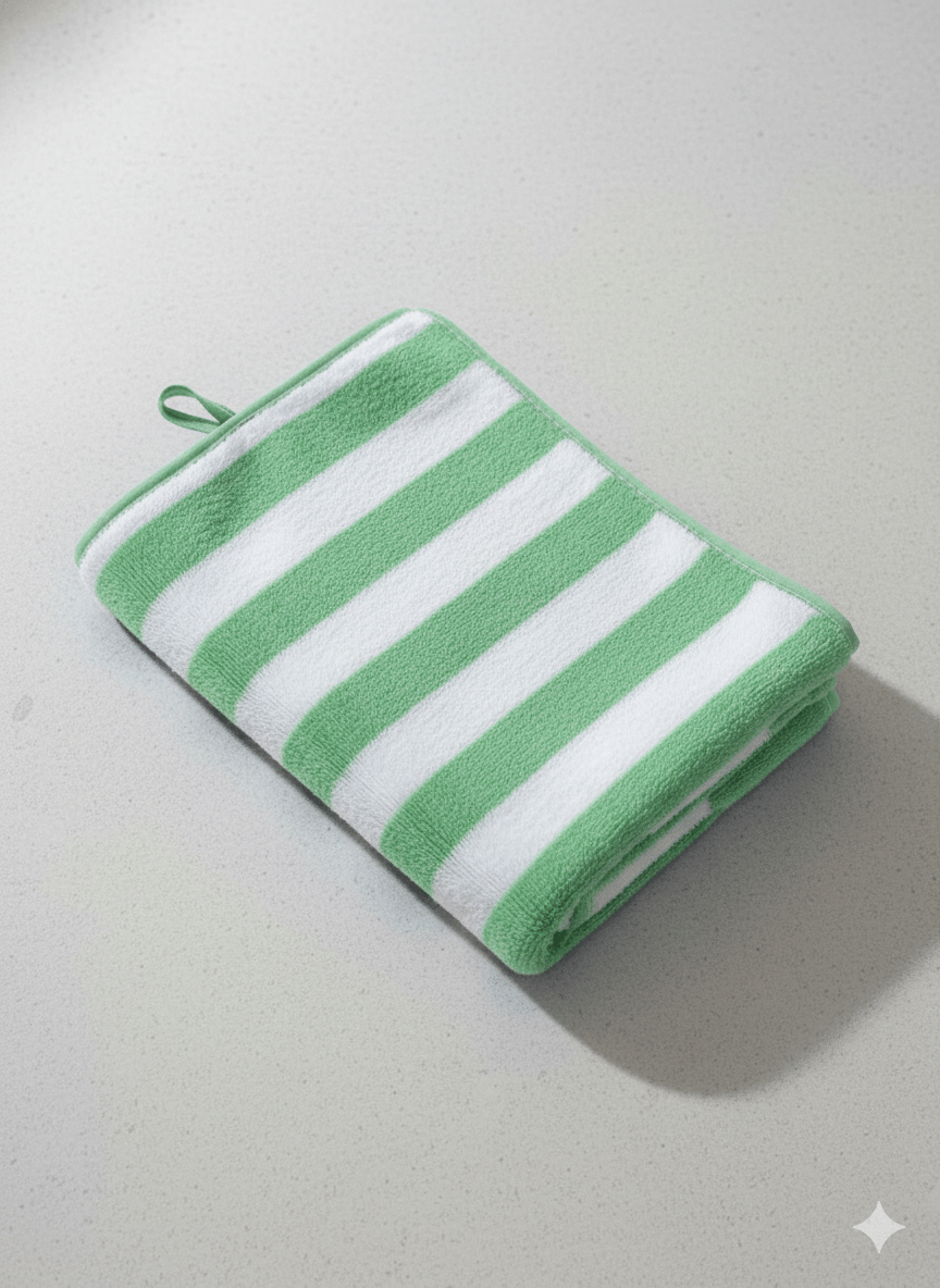     			Satva-The Brand Pack of 1 Microfibre 500 -GSM Bath Towel ( Mint Green )