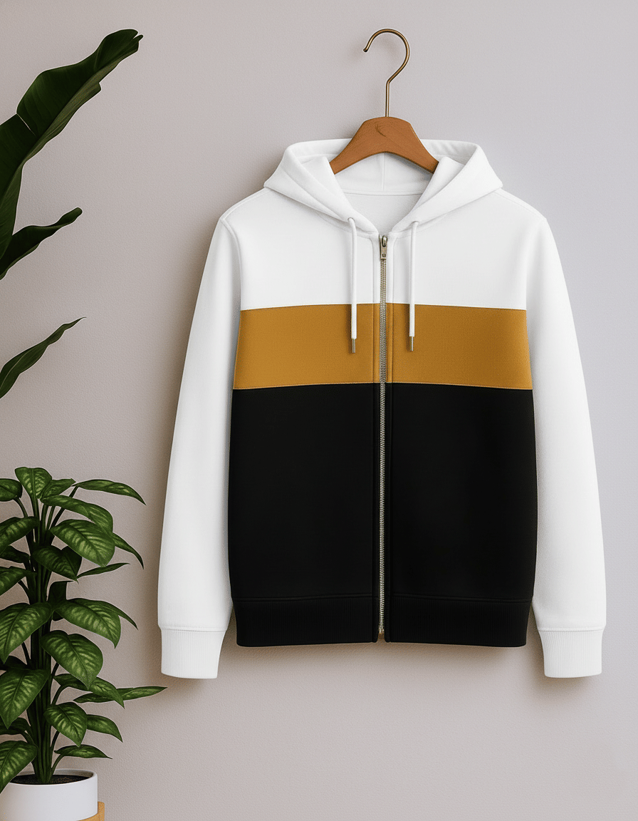 Try This Cotton Blend Hooded Men's Sweatshirt - White ( Pack of 1 ) Try This Cotton Blend Hooded Men's Sweatshirt - White ( Pack of 1 )