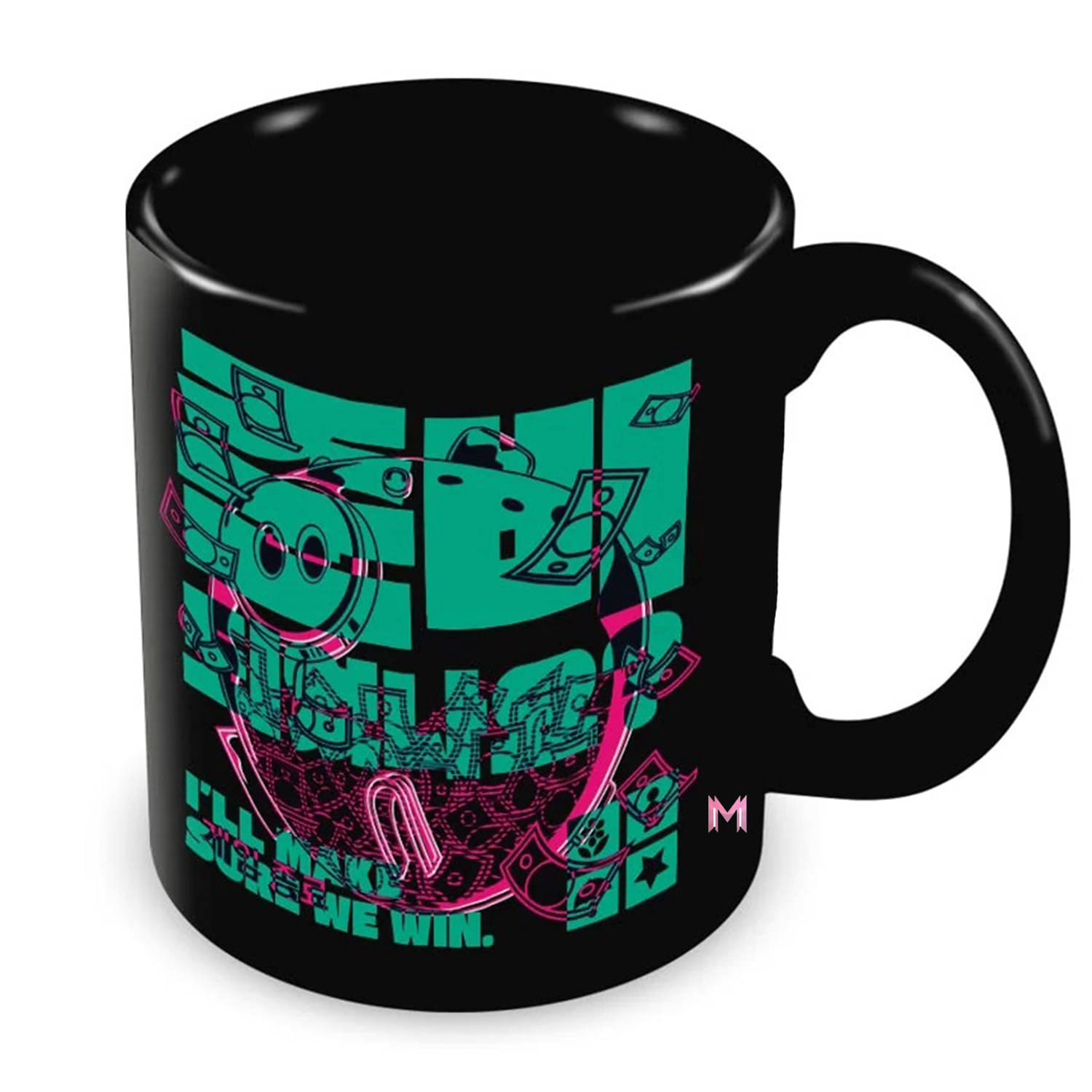     			VK Fahsion Cartoon_10 Solid Ceramic Coffee Mug 350 mL ( Pack of 1 )