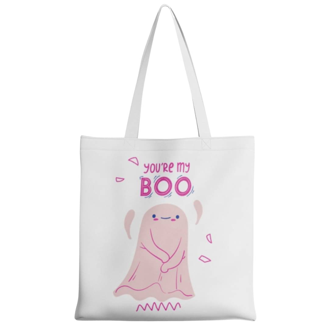     			stlyeward Tote Bag Canvas Set of 1 ( White )