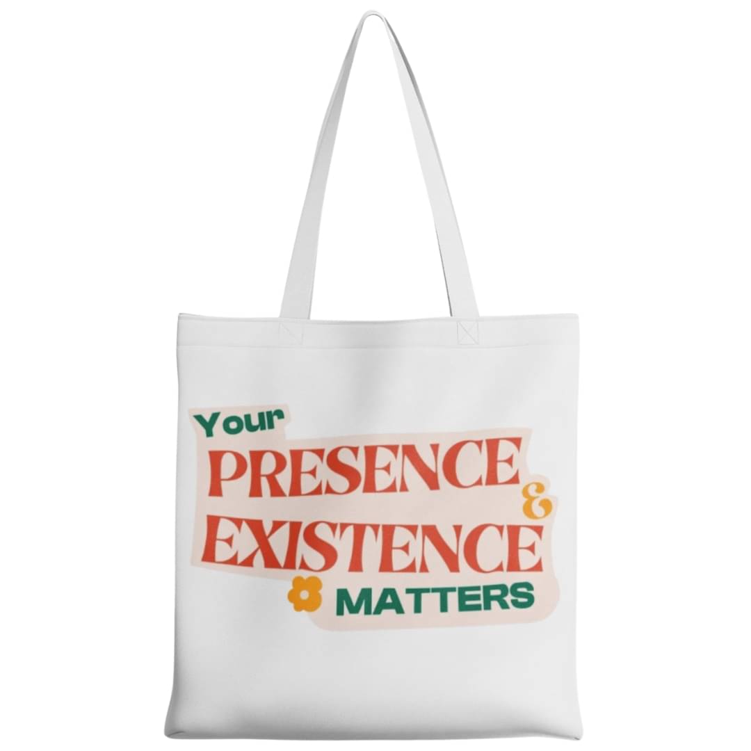     			stlyeward Tote Bag Canvas Set of 1 ( White )