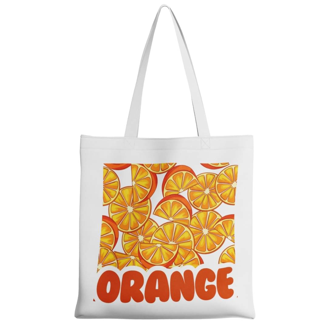     			stlyeward Tote Bag Canvas Set of 1 ( White )