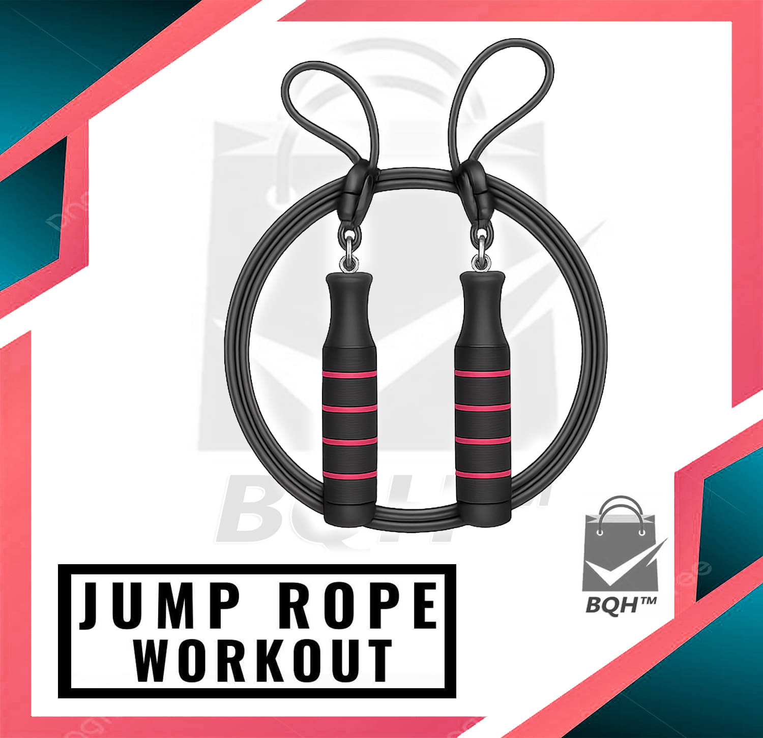 BQH Multicolor Gym Rope,Skipping Rope ( Pack of 1 ) BQH Multicolor Gym Rope,Skipping Rope ( Pack of 1 )