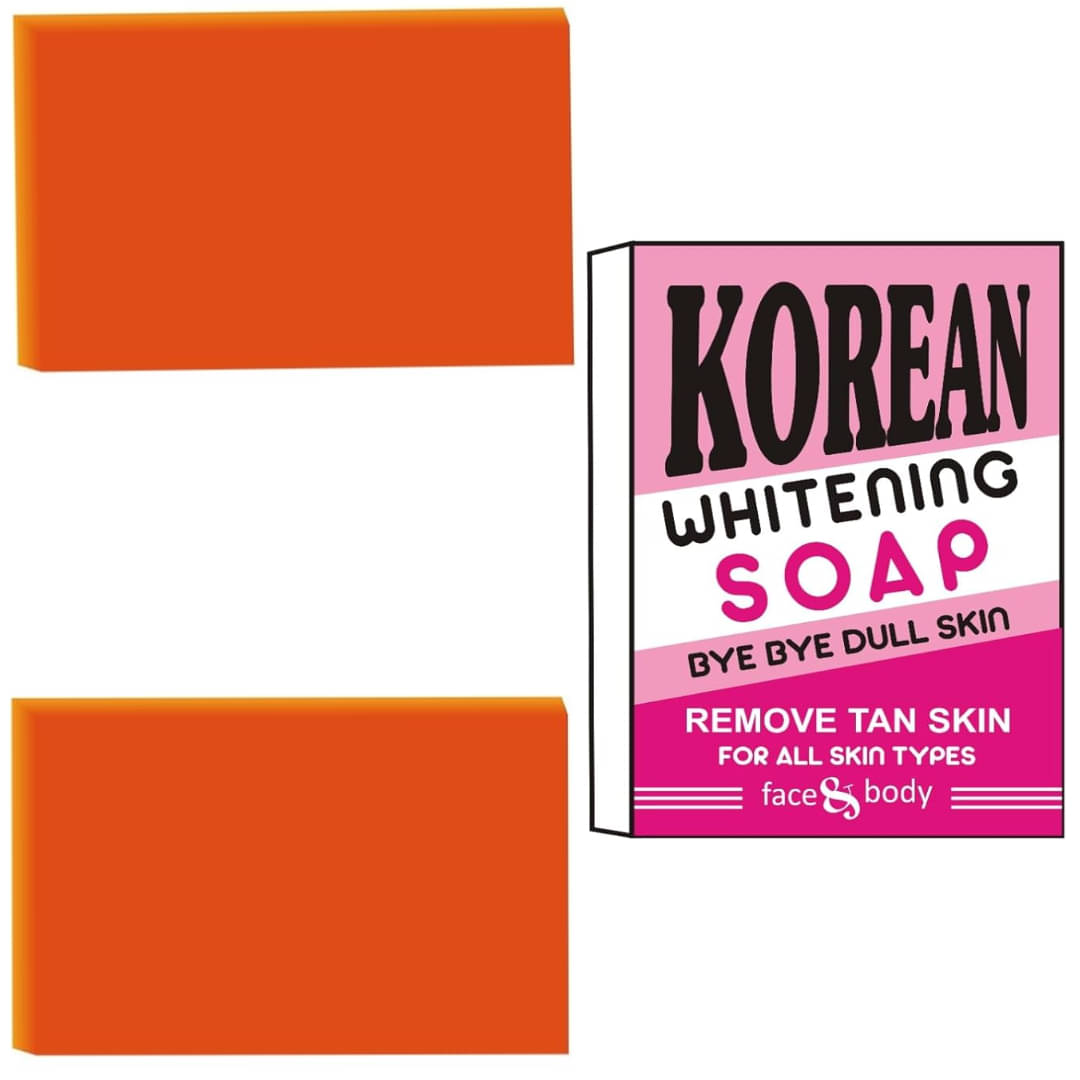 BUEWEY Beauty Korean Whitening Soap Bye TanHello Shine Soap for All Skin Type ( Pack of 2 )     			BUEWEY Beauty Korean Whitening Soap Bye TanHello Shine Soap for All Skin Type ( Pack of 2 )