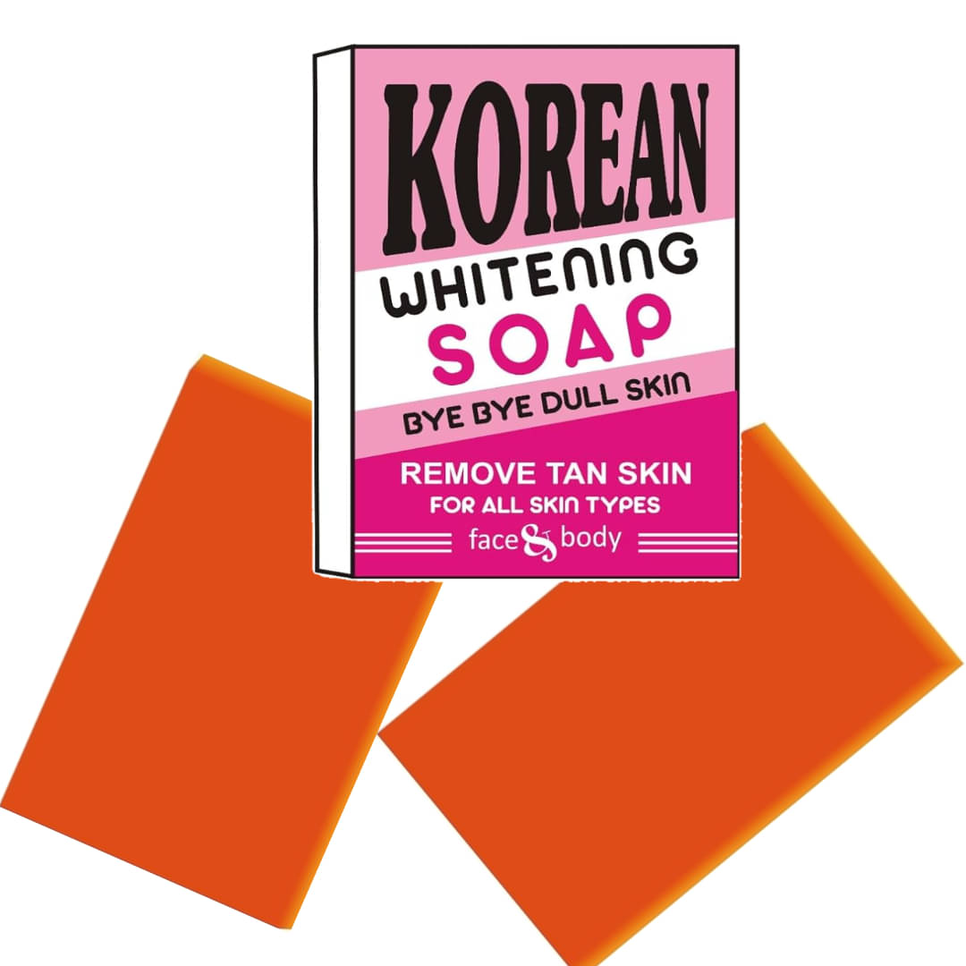 BUEWEY Beauty Korean Whitening Soap Bye TanHello Shine Soap for All Skin Type ( Pack of 2 )     			BUEWEY Beauty Korean Whitening Soap Bye TanHello Shine Soap for All Skin Type ( Pack of 2 )