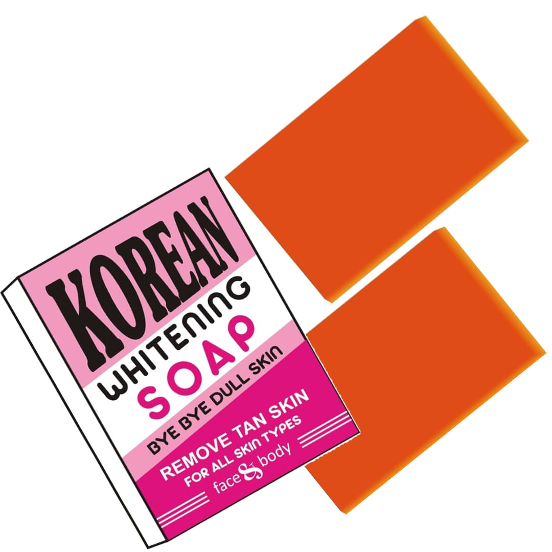 BUEWEY Beauty Korean Whitening Soap Bye TanHello Shine Soap for All Skin Type ( Pack of 2 )     			BUEWEY Beauty Korean Whitening Soap Bye TanHello Shine Soap for All Skin Type ( Pack of 2 )