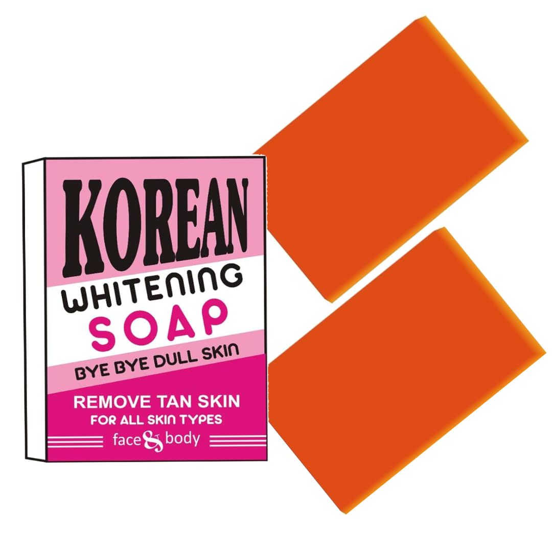 BUEWEY Beauty Korean Whitening Soap Bye TanHello Shine Soap for All Skin Type ( Pack of 2 )     			BUEWEY Beauty Korean Whitening Soap Bye TanHello Shine Soap for All Skin Type ( Pack of 2 )