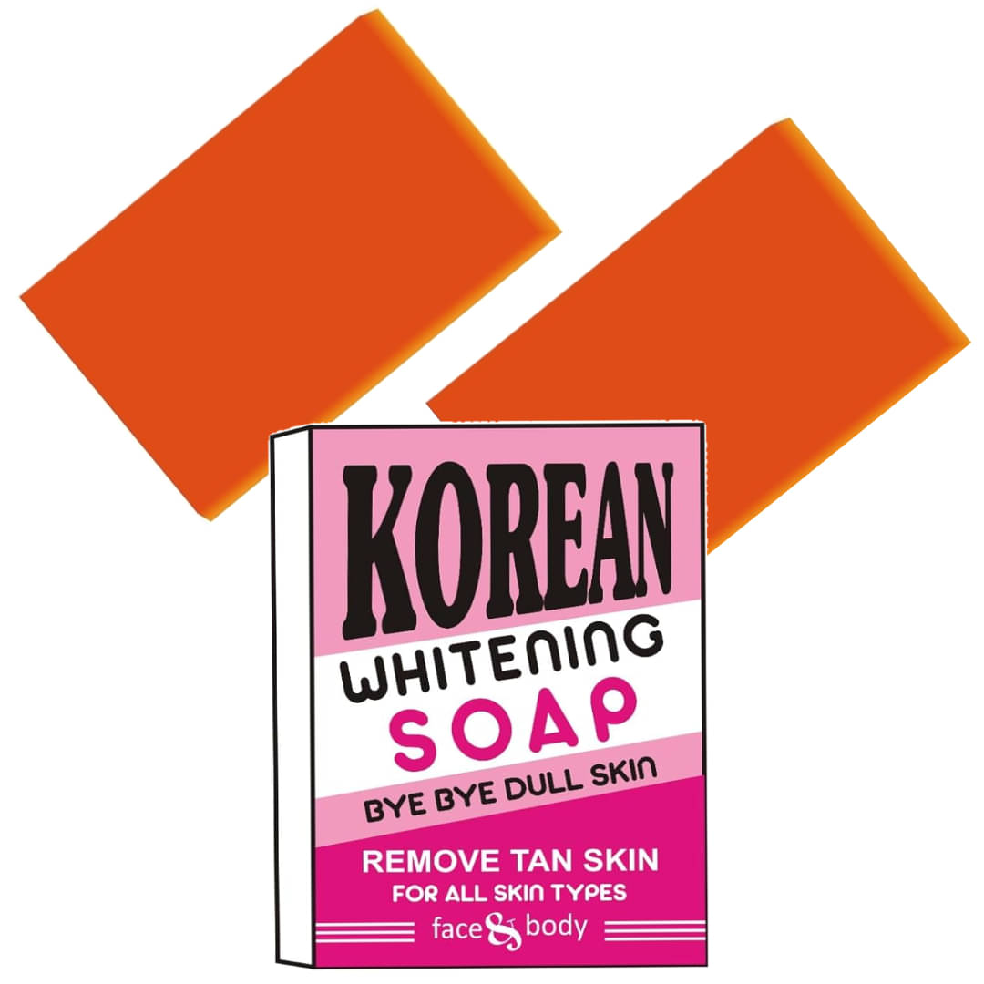 BUEWEY Beauty Korean Whitening Soap Bye TanHello Shine Soap for All Skin Type ( Pack of 2 )     			BUEWEY Beauty Korean Whitening Soap Bye TanHello Shine Soap for All Skin Type ( Pack of 2 )