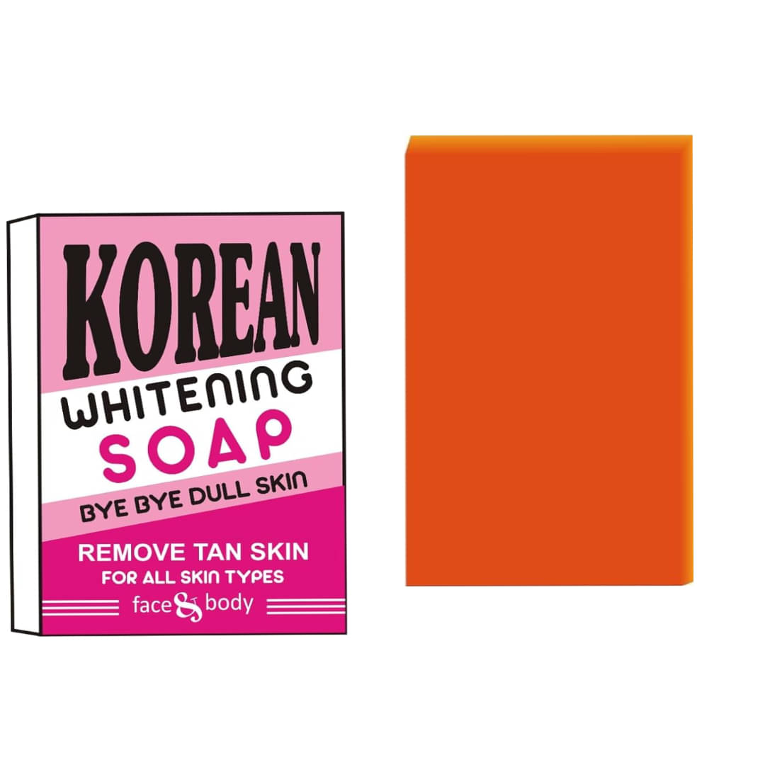 BUEWEY Beauty Korean Whitening Soap Bye TanHello Shine Soap for All Skin Type ( Pack of 1 )     			BUEWEY Beauty Korean Whitening Soap Bye TanHello Shine Soap for All Skin Type ( Pack of 1 )
