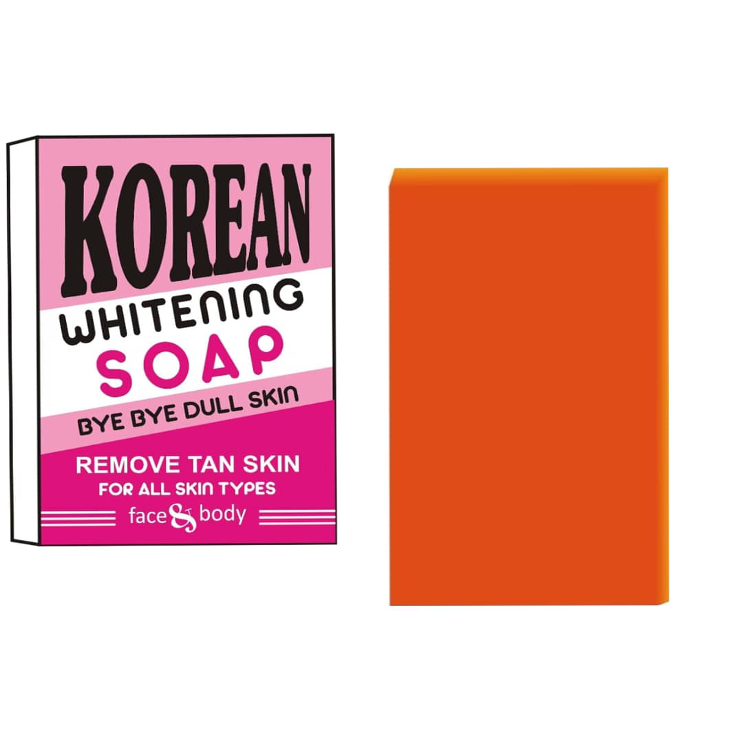 BUEWEY Beauty Korean Whitening Soap Bye TanHello Shine Soap for All Skin Type ( Pack of 1 )     			BUEWEY Beauty Korean Whitening Soap Bye TanHello Shine Soap for All Skin Type ( Pack of 1 )