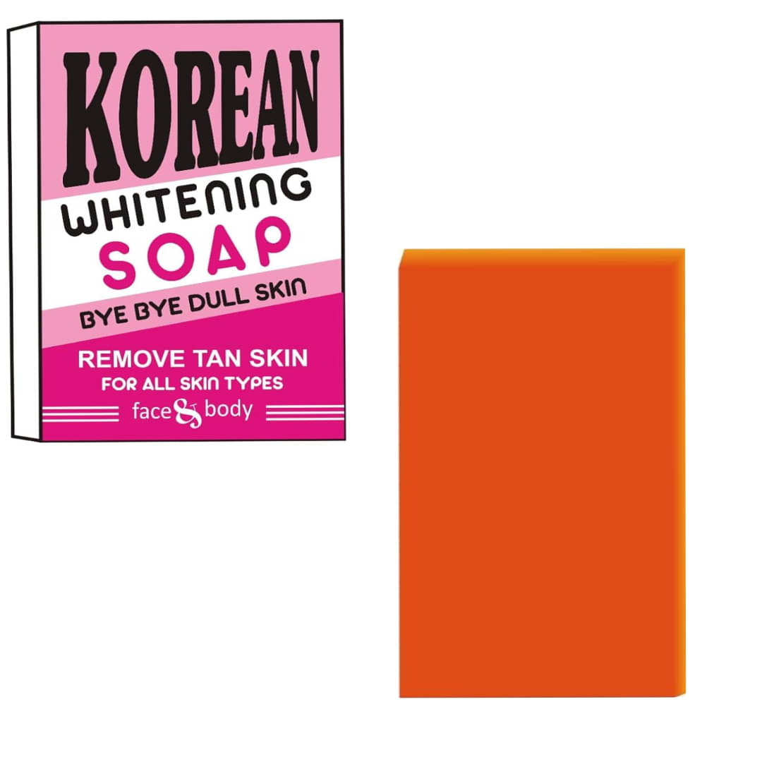 BUEWEY Beauty Korean Whitening Soap Bye TanHello Shine Soap for All Skin Type ( Pack of 1 )     			BUEWEY Beauty Korean Whitening Soap Bye TanHello Shine Soap for All Skin Type ( Pack of 1 )