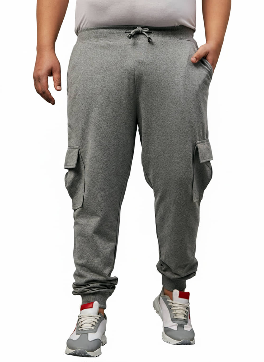 Club York Grey Cotton Blend Men's Trackpants ( Pack of 1 ) - Track Pants | Buy online on ZillyBuy