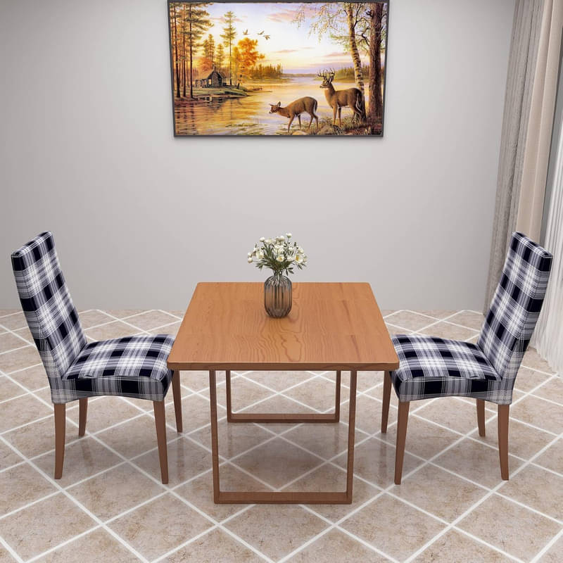     			Dream Care 6 Seater Polyester Chair Cover ( Pack of 1 )