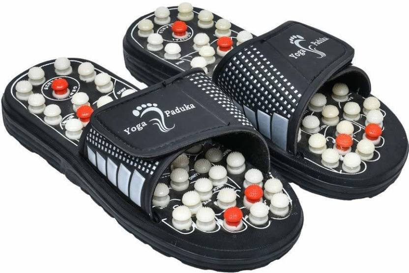     			EASTERN CLUB Black Men's Massage Flip Flop