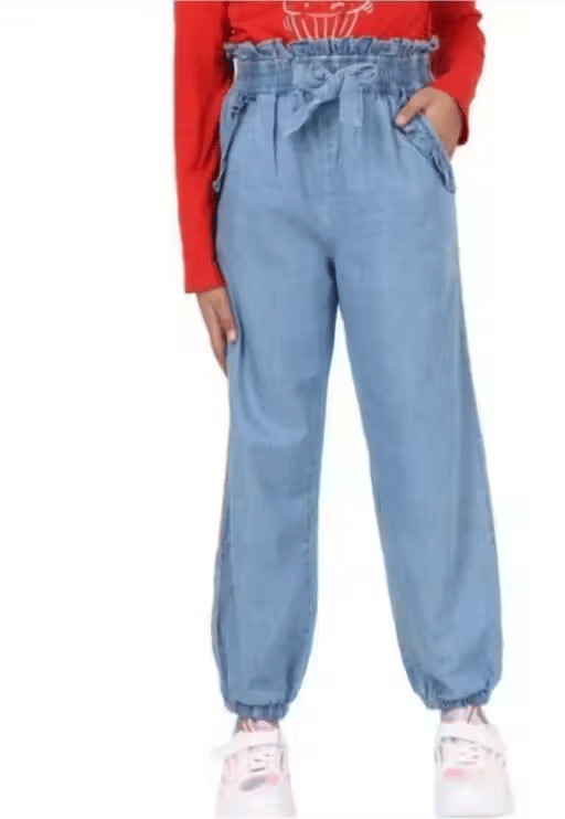     			Generic KUNZ COLLECTION Girls Denim Jeans ( Pack of 1 , Blue )