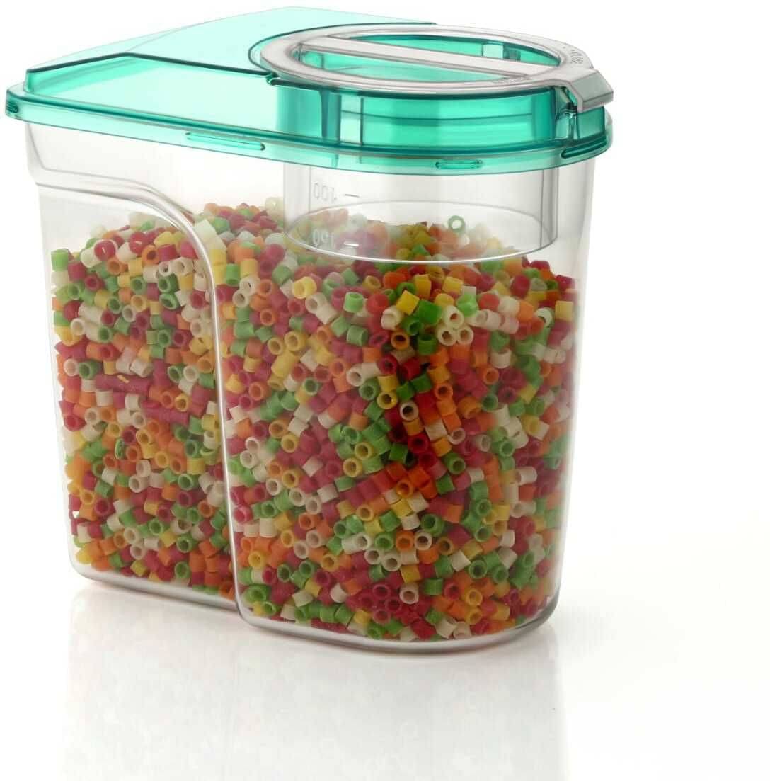     			HASHONE Plastic Transparent Food Container ( Set of 1 )