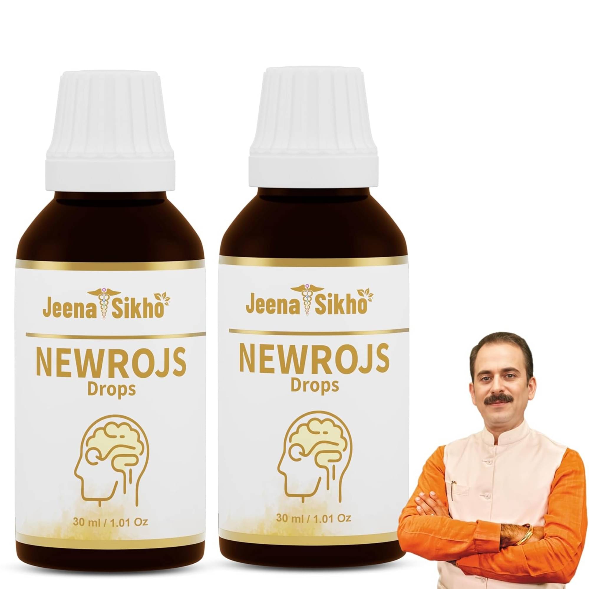 Jeena Sikho Newrojs Drop | Nerve & Sleep Care | Nervous System Balance  (Pack of 2, 30ml)     			Jeena Sikho Newrojs Drop | Nerve & Sleep Care | Nervous System Balance  (Pack of 2, 30ml)