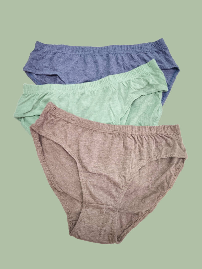 Ladyland Cotton Hipster ( Multicolor , Pack of 3 )