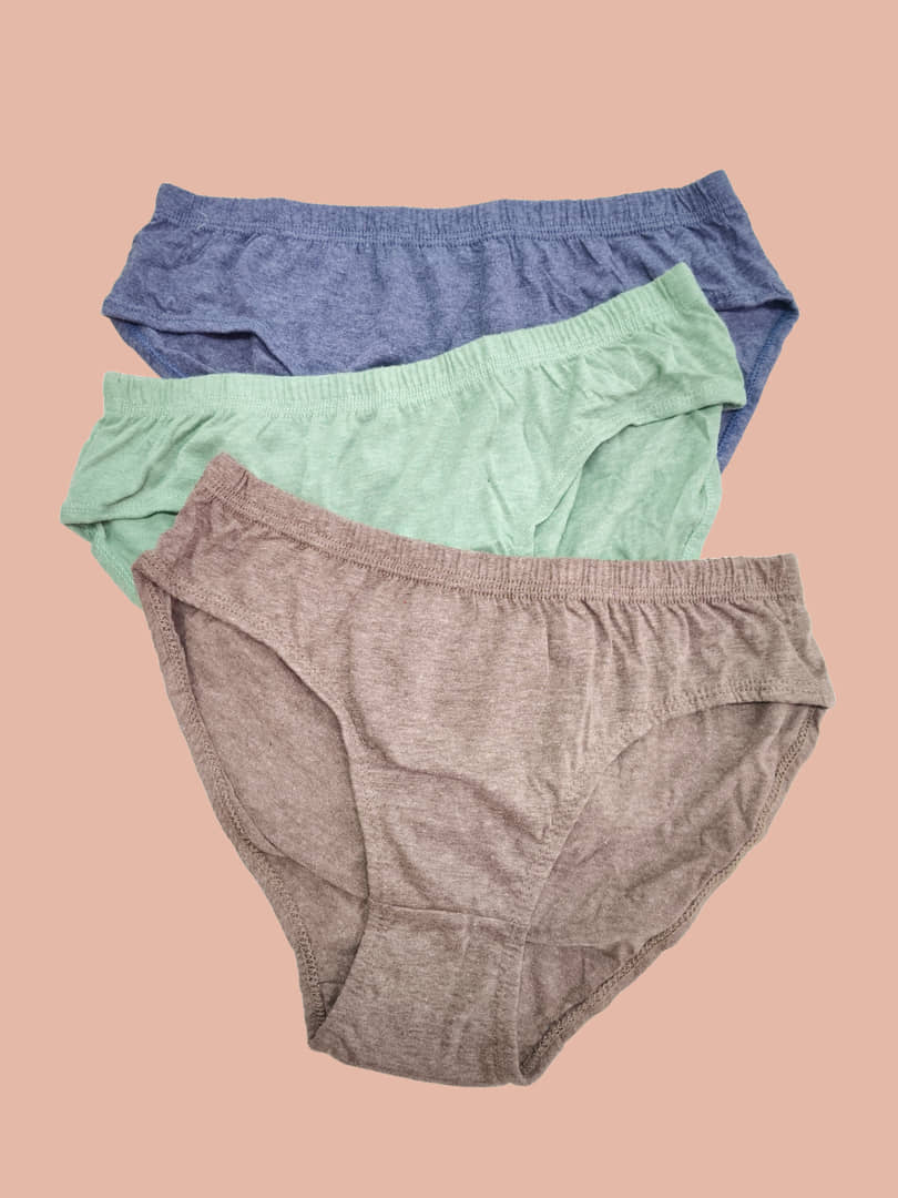 Ladyland Cotton Hipster ( Multicolor , Pack of 3 )