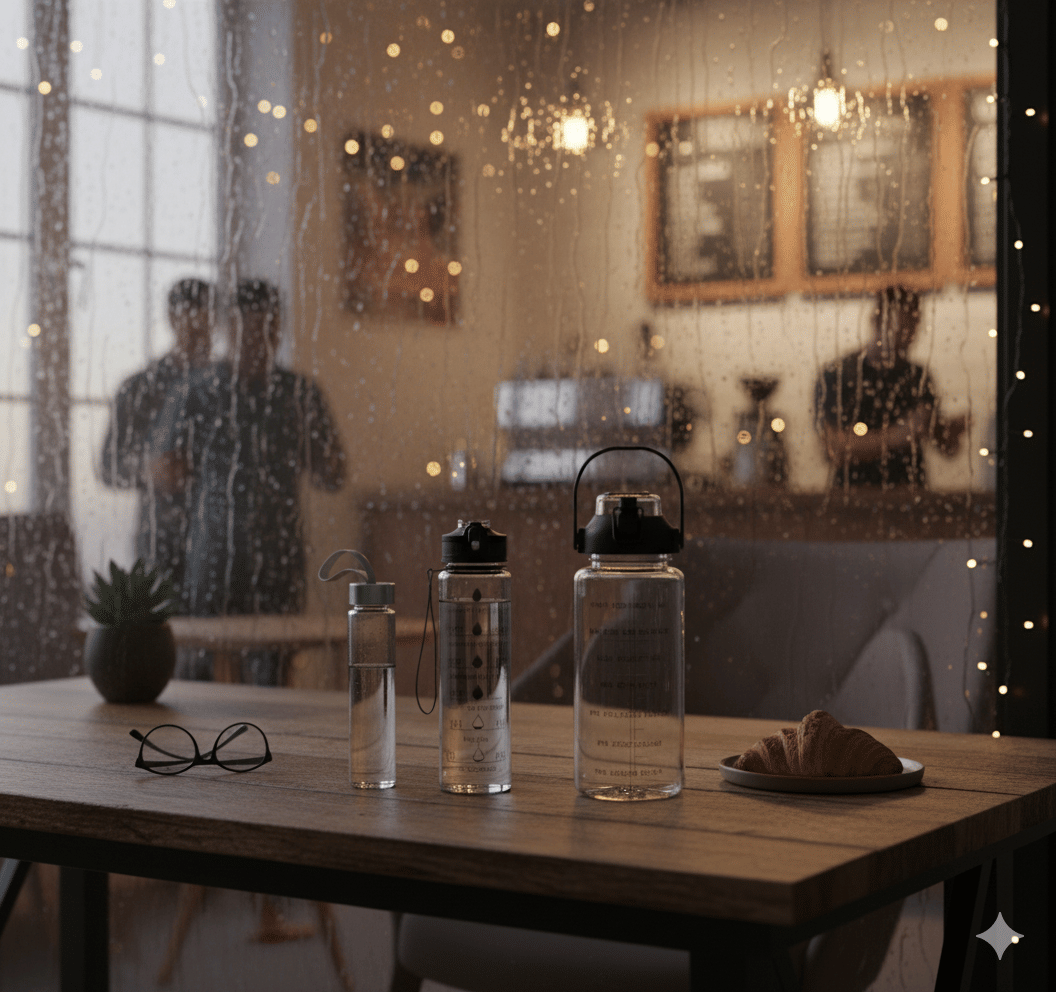 MOONVILLA 3 Pcs Motivational Sipper Water bottle Set Multicolor Plastic Water Bottle 2000 mL ( Set of 3 )     			MOONVILLA 3 Pcs Motivational Sipper Water bottle Set Multicolor Plastic Water Bottle 2000 mL ( Set of 3 )