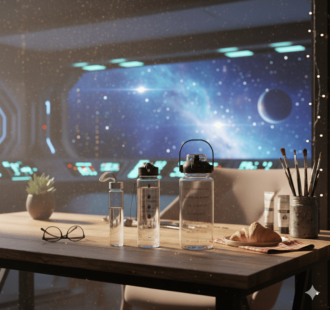 MOONVILLA 3 Pcs Motivational Sipper Water bottle Set Multicolor Plastic Water Bottle 2000 mL ( Set of 3 )     			MOONVILLA 3 Pcs Motivational Sipper Water bottle Set Multicolor Plastic Water Bottle 2000 mL ( Set of 3 )