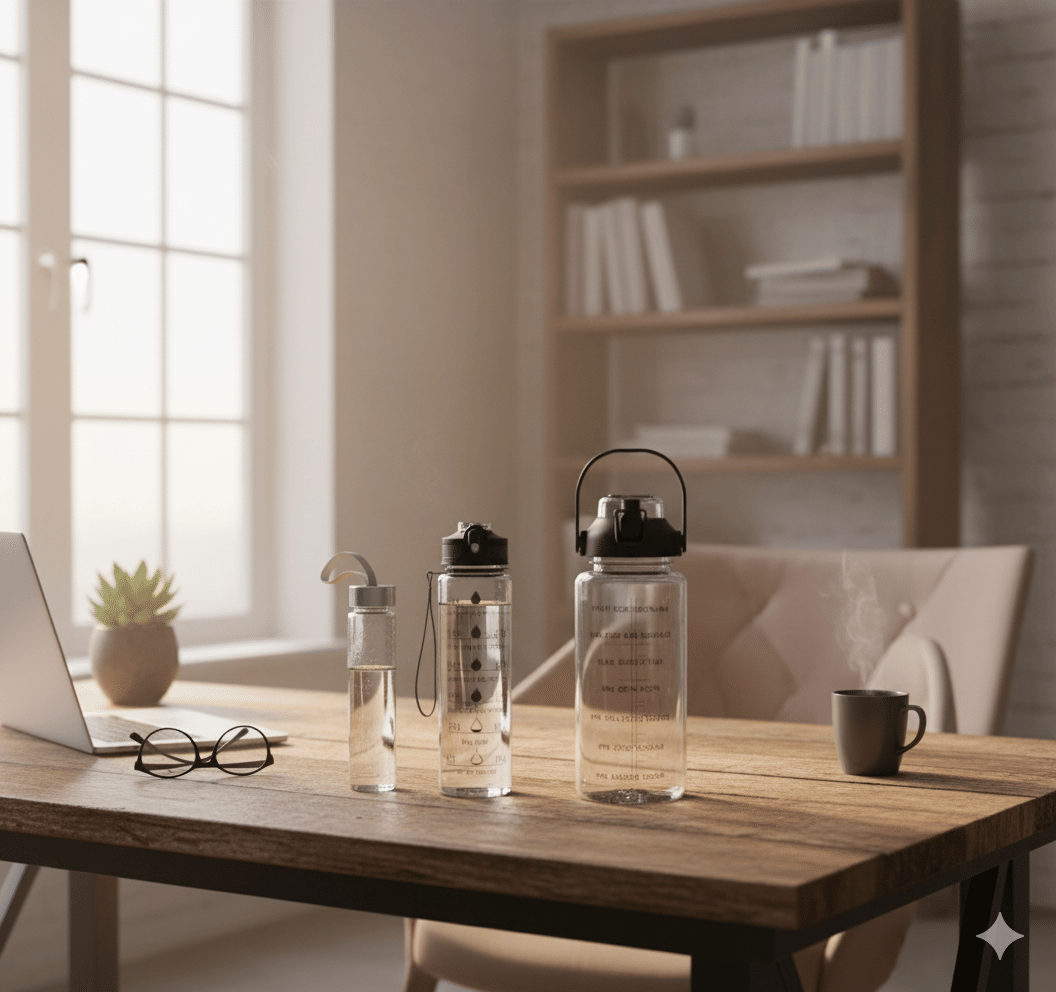 MOONVILLA 3 Pcs Motivational Sipper Water bottle Set Multicolor Plastic Water Bottle 2000 mL ( Set of 3 ) MOONVILLA 3 Pcs Motivational Sipper Water bottle Set Multicolor Plastic Water Bottle 2000 mL ( Set of 3 )