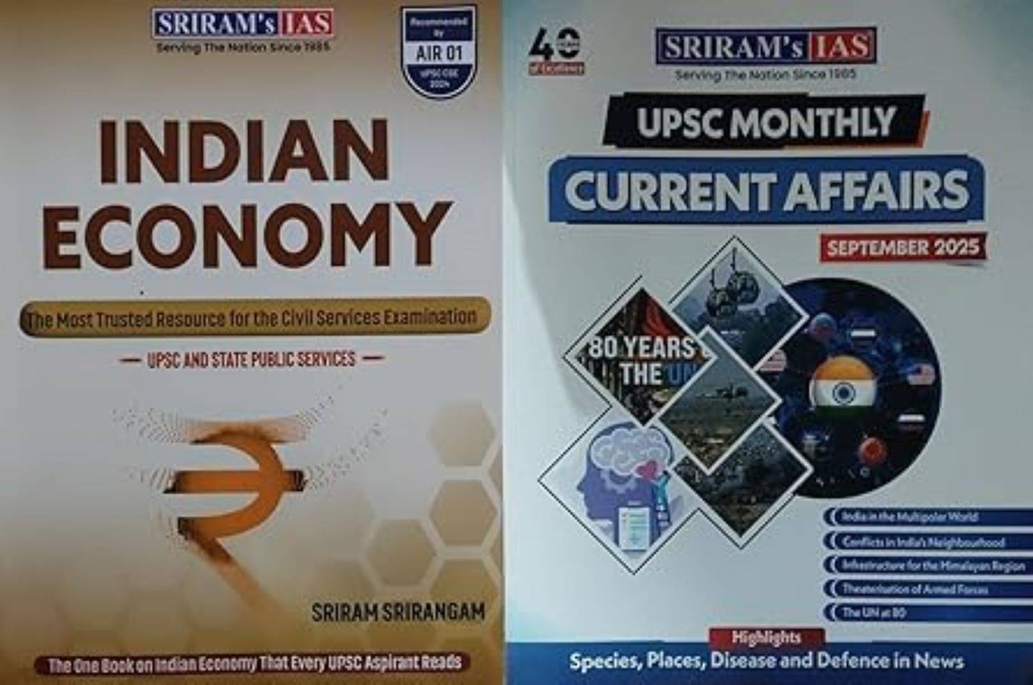 SRIRAM"S IAS INDIAN ECONOMYTHE MOST TRUSTED RESOURCE FOR THE CIVIL SERVICES EXAMINATION WITH FREE UPSC MONTHLY CURRENT AFFAIRS (SEPTEMBER-2025)     			SRIRAM"S IAS INDIAN ECONOMYTHE MOST TRUSTED RESOURCE FOR THE CIVIL SERVICES EXAMINATION WITH FREE UPSC MONTHLY CURRENT AFFAIRS (SEPTEMBER-2025)