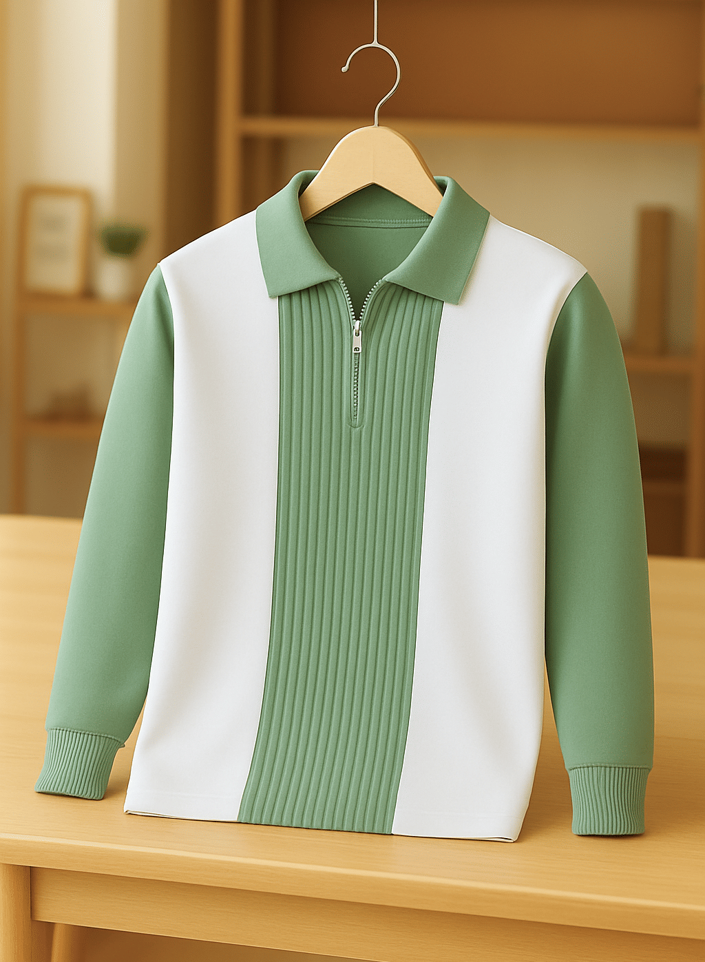 Try This Men Cotton Blend Regular Fit Colorblock Polo T Shirt ( Sea Green ) Try This Men Cotton Blend Regular Fit Colorblock Polo T Shirt ( Sea Green )