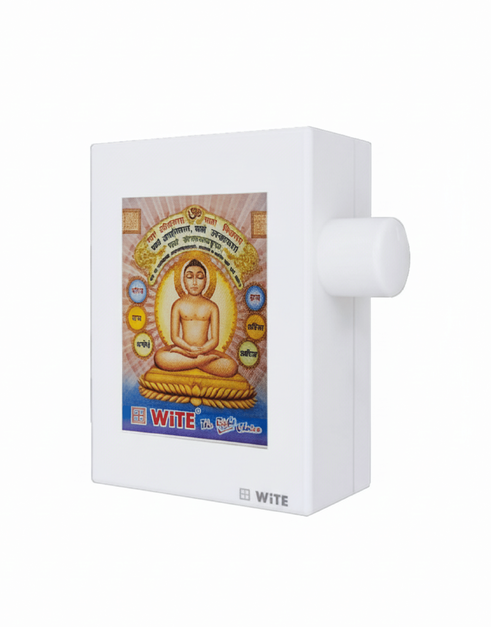 WiTE The Right Choice - Plug in Assorted Special Continuous Mantra - 6 Navkar Gurbani Mantra Tunes (with Tune Selector Knob) - Color: White, Plastic, Square Shape, 1 Piece Wired Door Chime WiTE The Right Choice - Plug in Assorted Special Continuous Mantra - 6 Navkar Gurbani Mantra Tunes (with Tune Selector Knob) - Color: White, Plastic, Square Shape, 1 Piece Wired Door Chime
