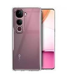 ANDVYA Plain Cases Compatible For Silicon Vivo Y21 ( Pack of 1 )