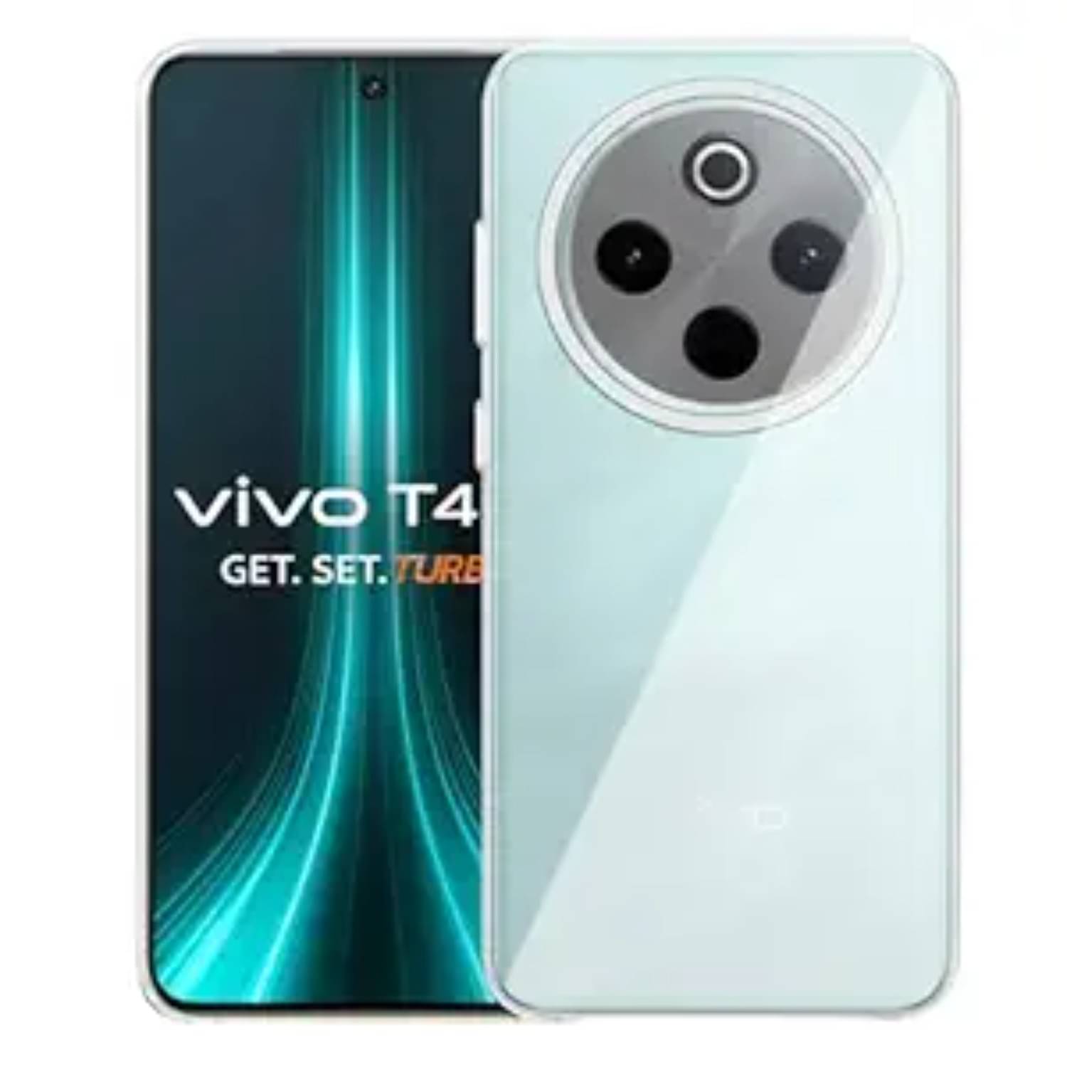     			ANDVYA Plain Cases Compatible For Silicon Vivo Y300 ( Pack of 1 )