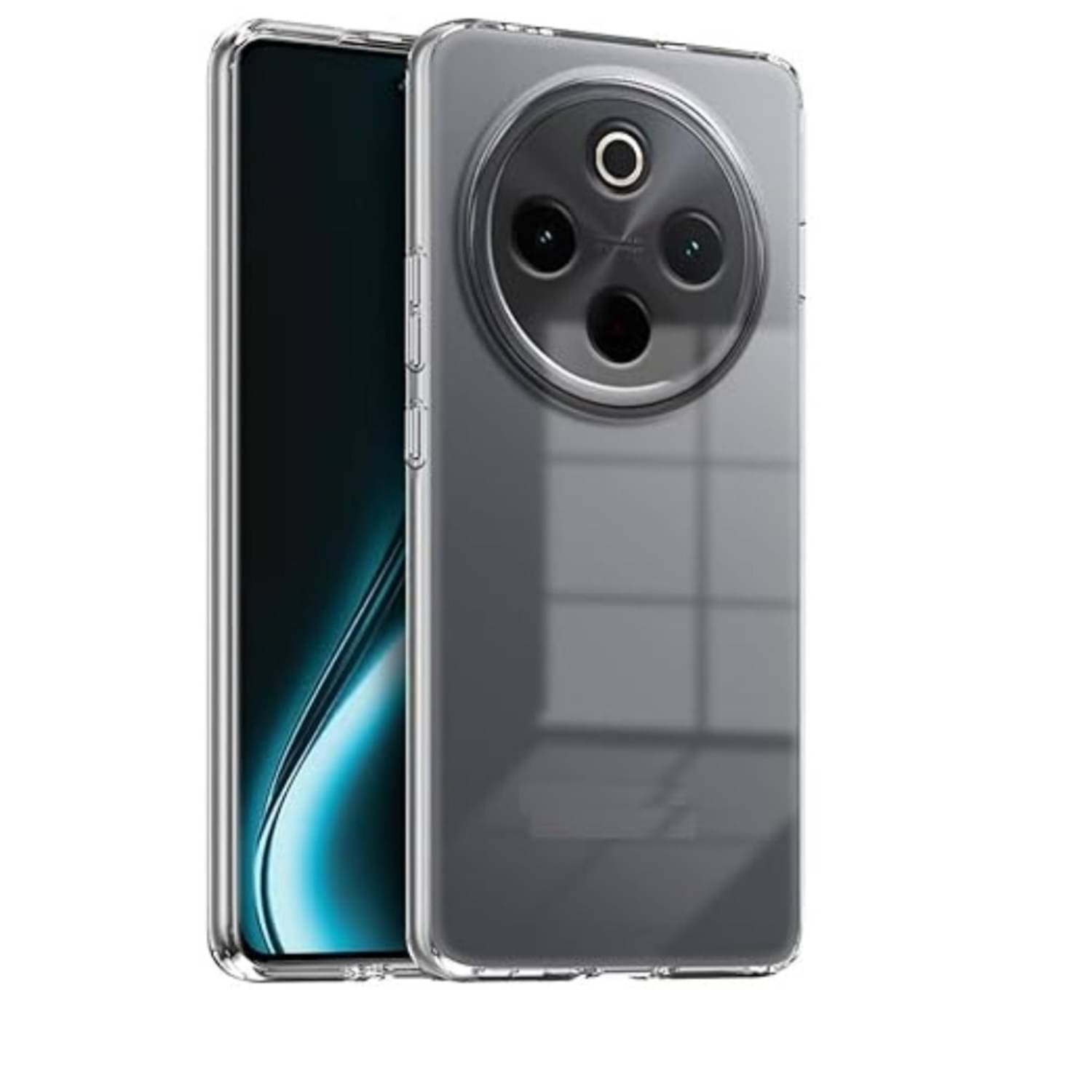 ANDVYA Plain Cases Compatible For Silicon Vivo Y300 Plus 5G ( Pack of 1 )     			ANDVYA Plain Cases Compatible For Silicon Vivo Y300 Plus 5G ( Pack of 1 )