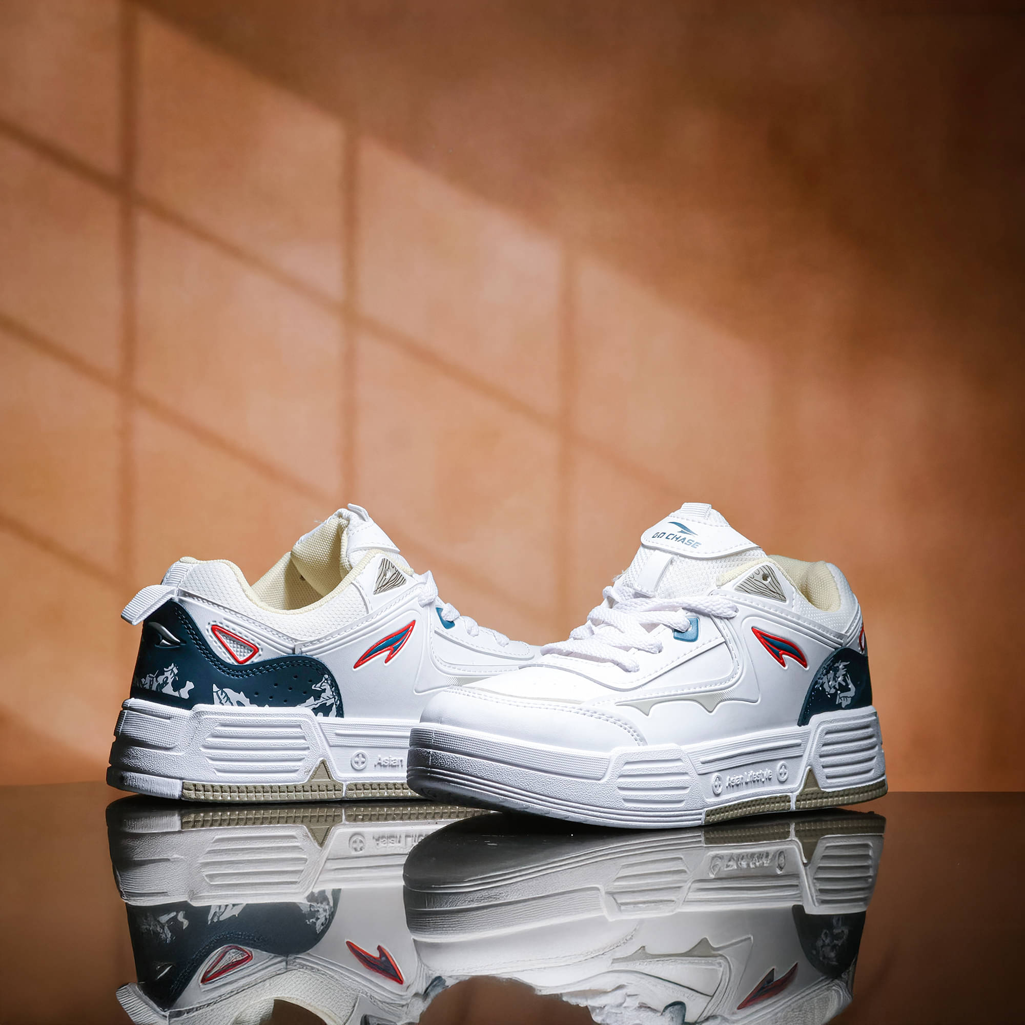     			ASIAN LIFESTYLE-02 Beige Men's Sneakers