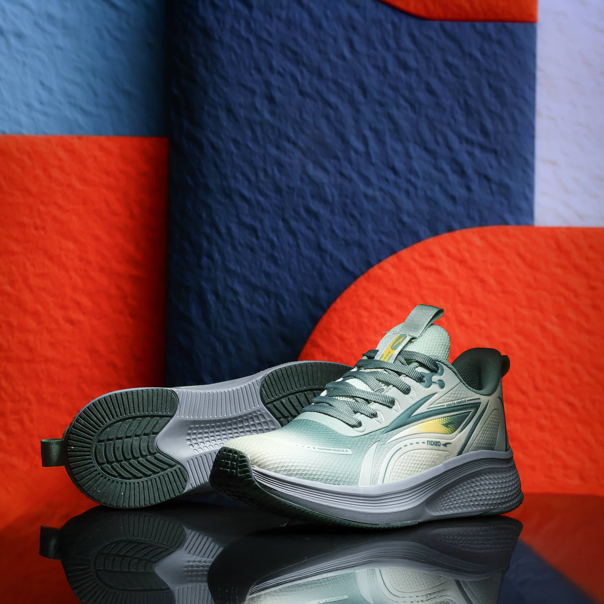 ASIAN QUANTUM-34 Black Men's Sports Running Shoes - Sports Shoes | Buy online on ZillyBuy