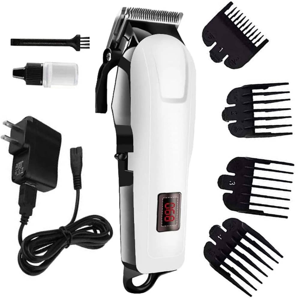     			CRS trimmer for men White Cordless Clipper With 120 minutes Runtime