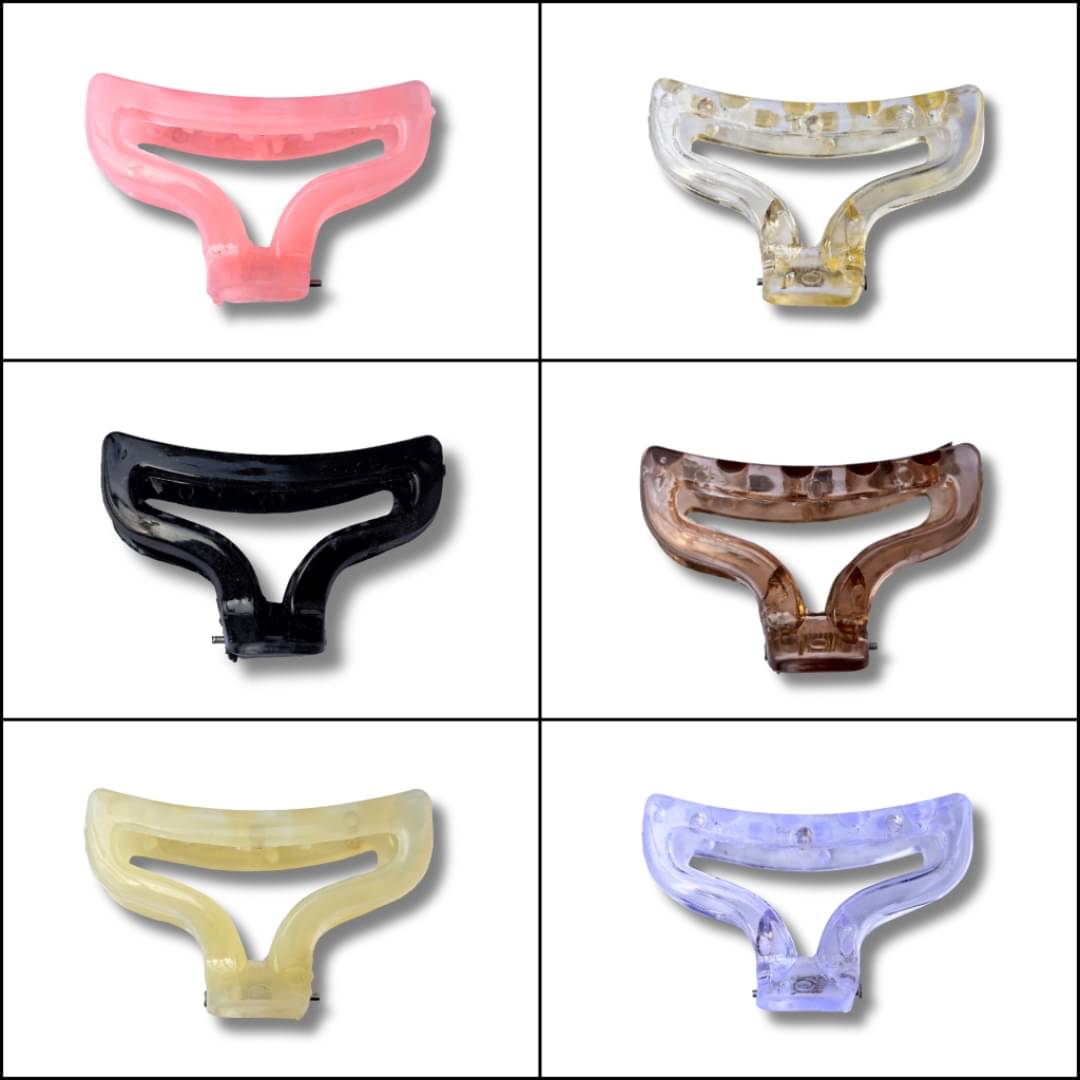     			Esyko Pink,Orange,Black Women's Clutcher ( Pack of 6 )