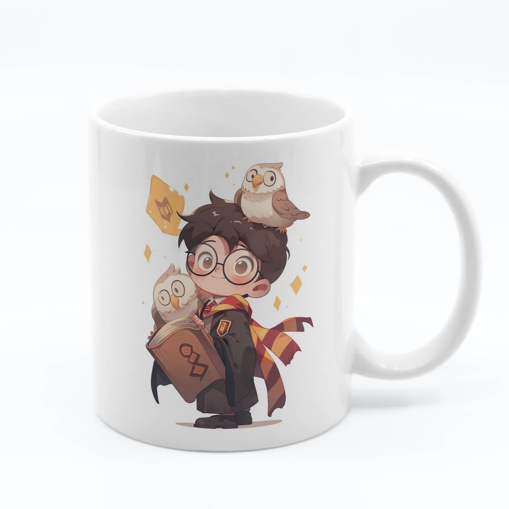 Half Engineer Gifts - HE Potter Head Printed Graphic Ceramic Coffee Mug 325 mL ( Pack of 1 )     			Half Engineer Gifts - HE Potter Head Printed Graphic Ceramic Coffee Mug 325 mL ( Pack of 1 )