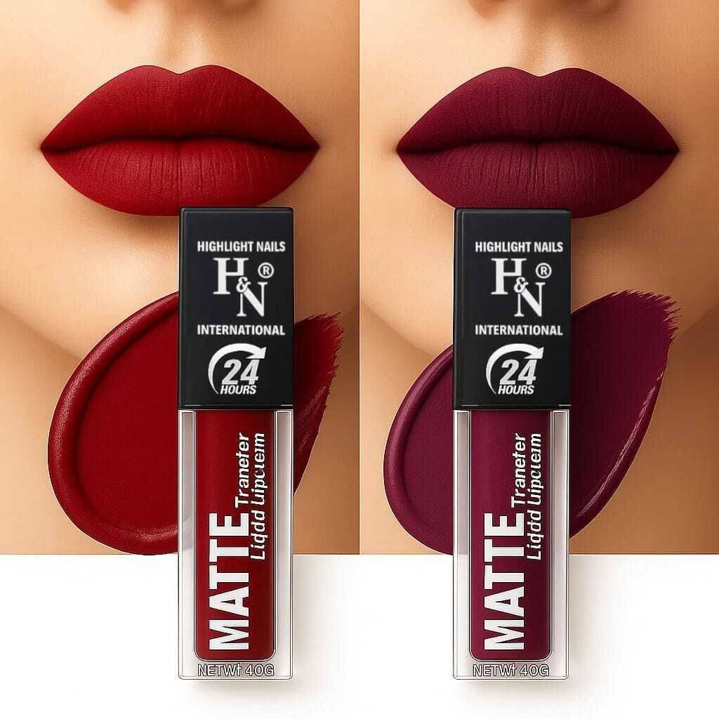 HighLight Nails Maroon Matte Long Lasting Liquid Lipstick ( Pack of 1 ) HighLight Nails Maroon Matte Long Lasting Liquid Lipstick ( Pack of 1 )