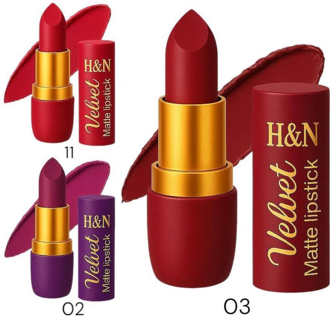 HighLight Nails Multi Matte Long Lasting Crayon Lipstick ( Pack of 3 ) HighLight Nails Multi Matte Long Lasting Crayon Lipstick ( Pack of 3 )