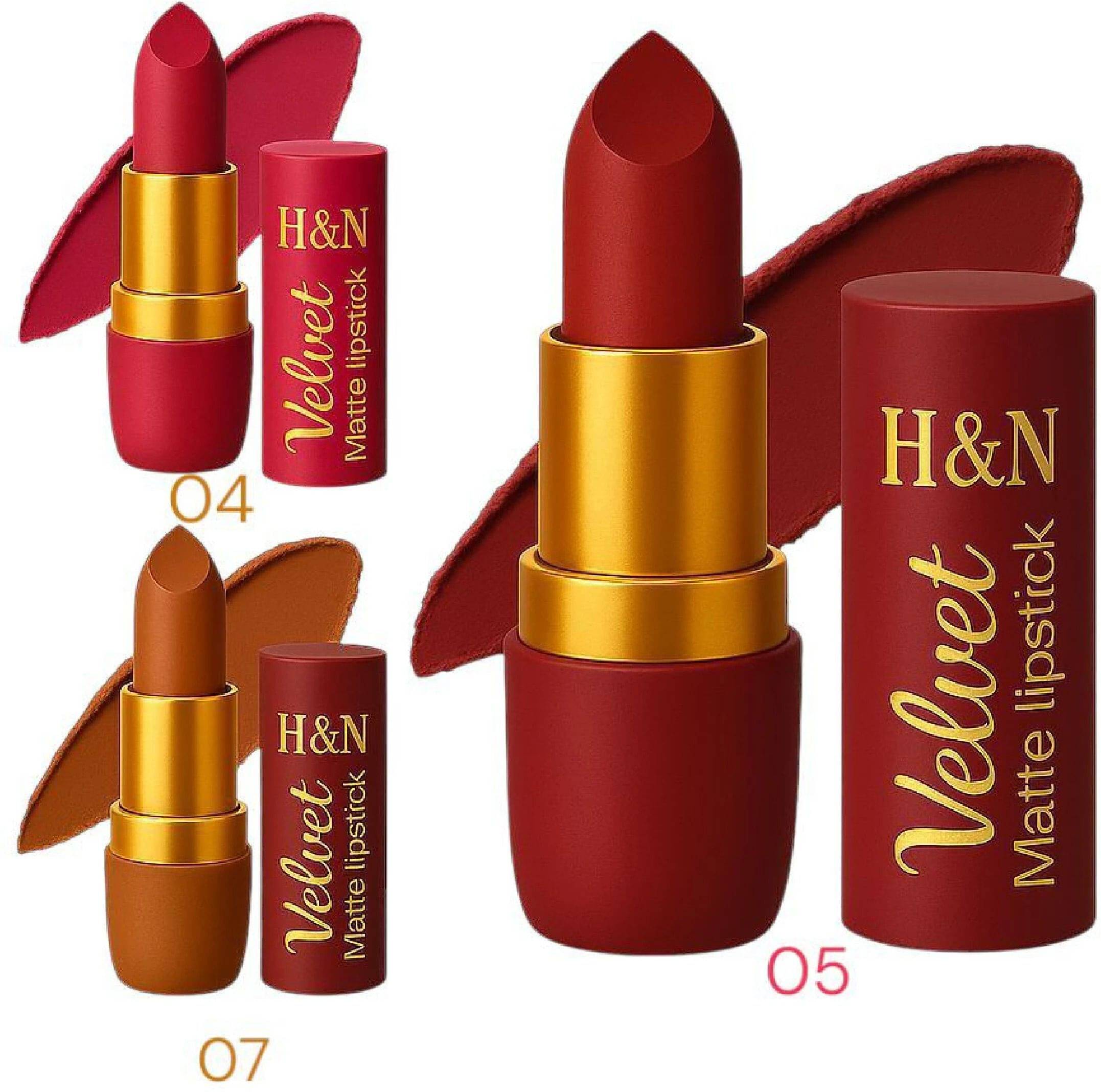 HighLight Nails Multi Matte Long Lasting Crayon Lipstick ( Pack of 3 ) HighLight Nails Multi Matte Long Lasting Crayon Lipstick ( Pack of 3 )