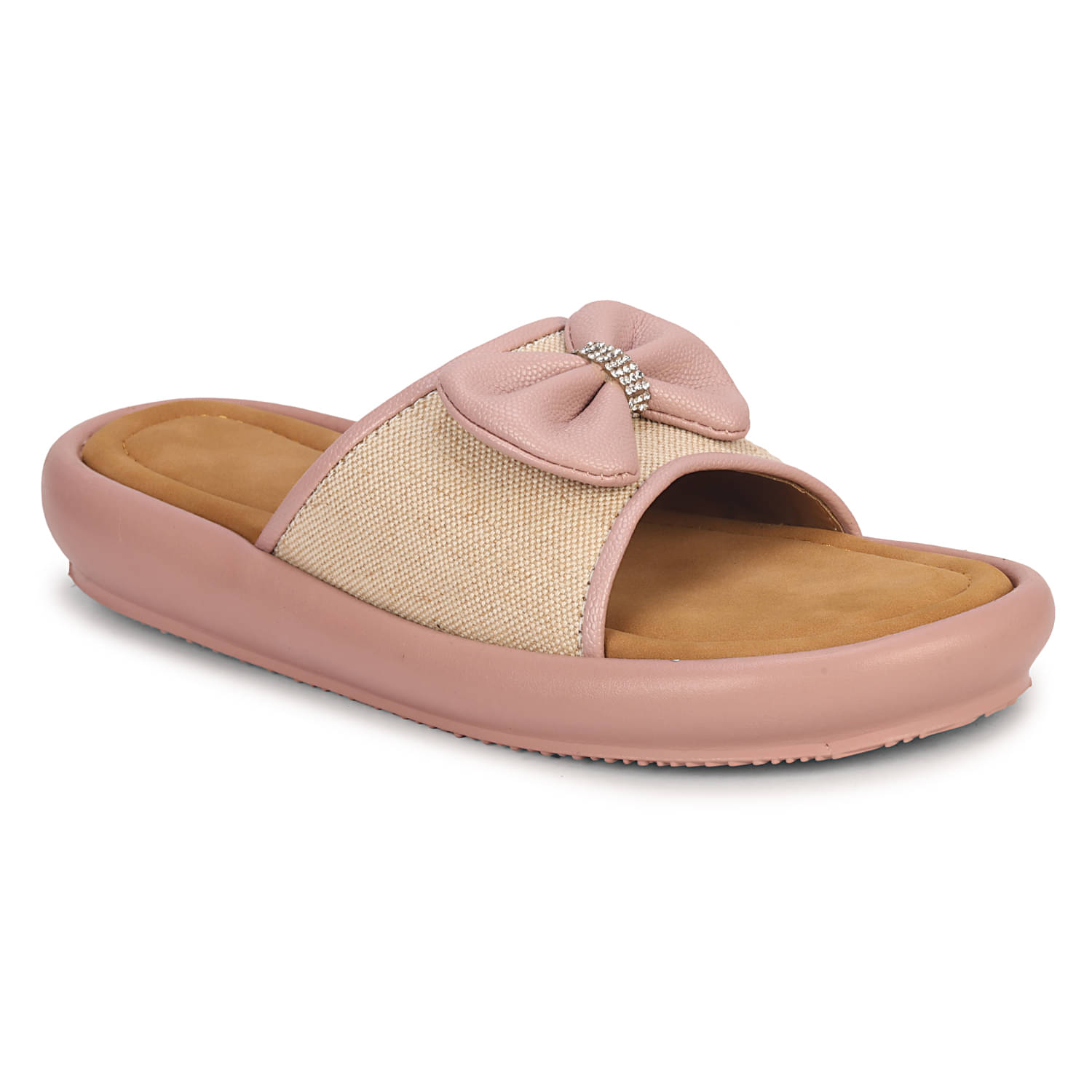    			Ishransh Pink Women's Flats