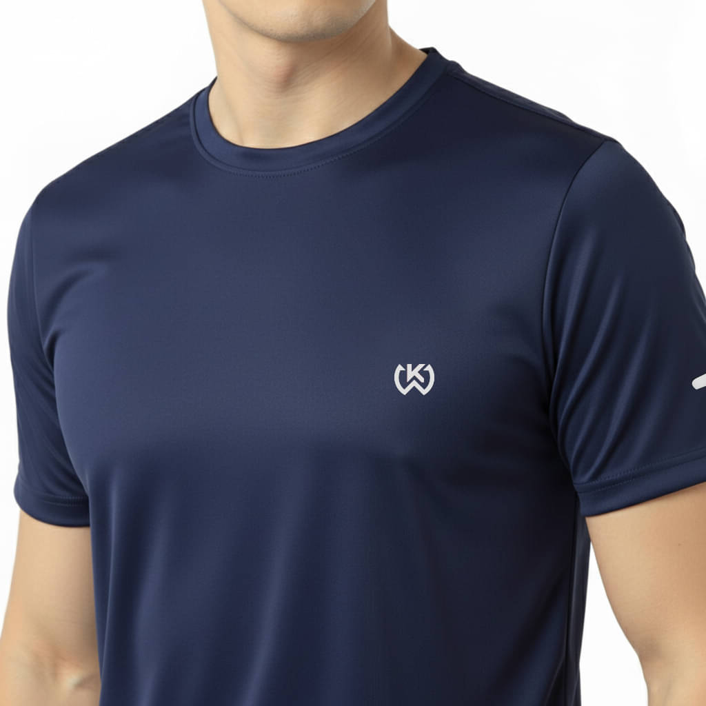     			KWINGS Men Cotton Flex Regular Fit Solid T-Shirt ( Multicolor13 )