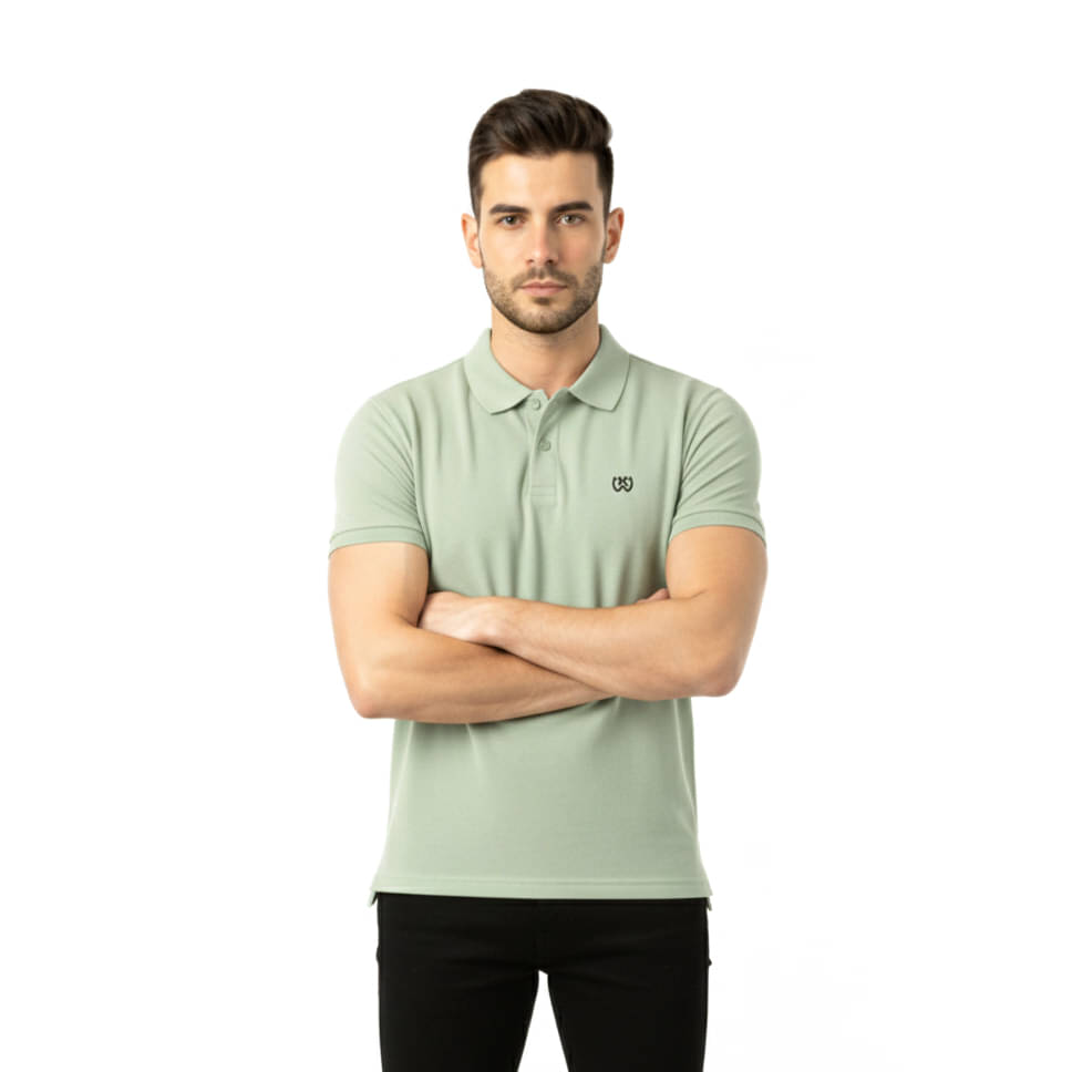 KWINGS Men Polyester Regular Fit Solid T-Shirt ( Green ) KWINGS Men Polyester Regular Fit Solid T-Shirt ( Green )